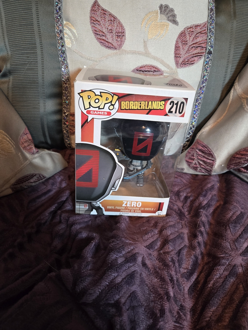 Funko Pop! Borderlands Zero Vinyl Figure — Black & Red